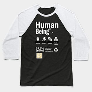 Human Product Baseball T-Shirt